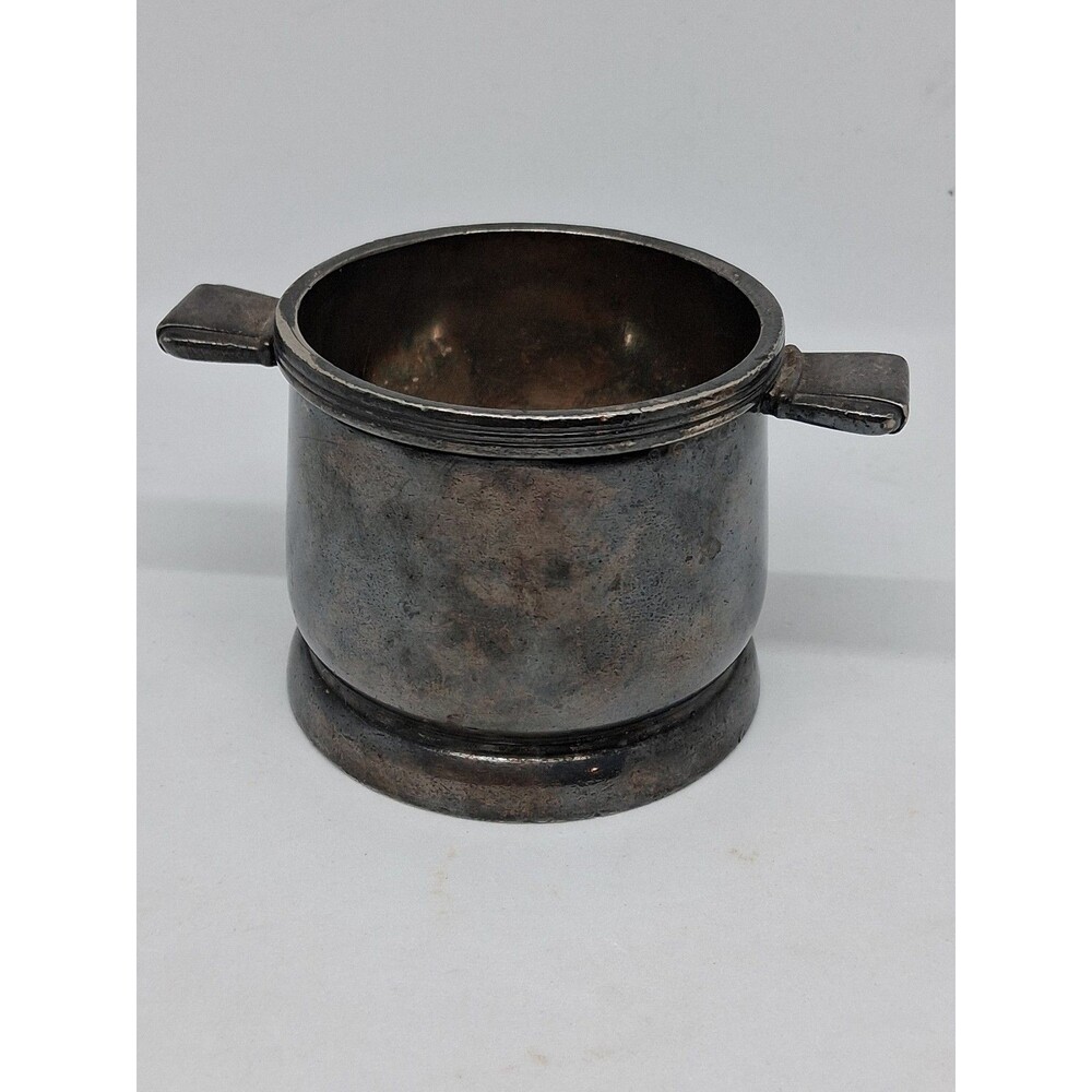 Hotel Statler International Silver Co Sugar Bowl 8oz USA Antique Art Deco